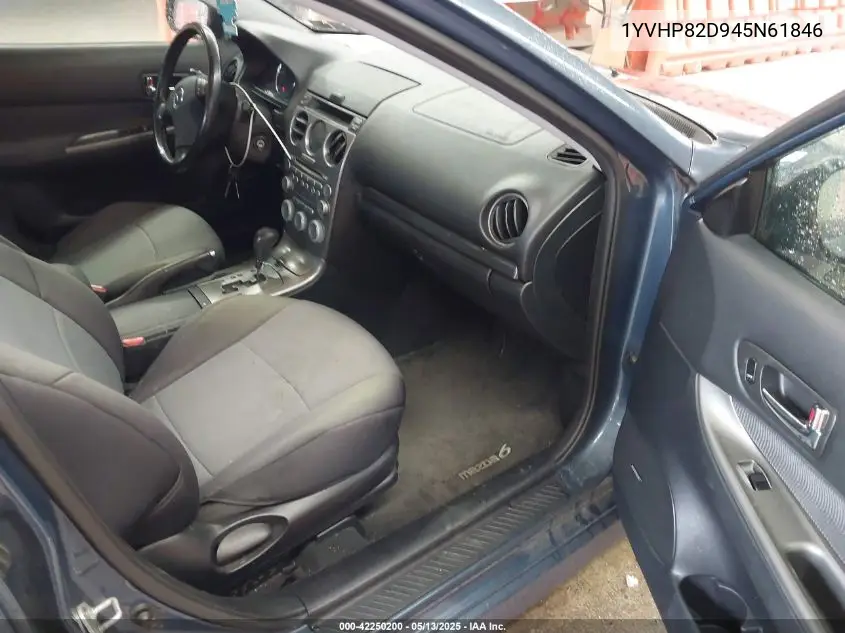 2004 Mazda Mazda6 S VIN: 1YVHP82D945N61846 Lot: 42250200