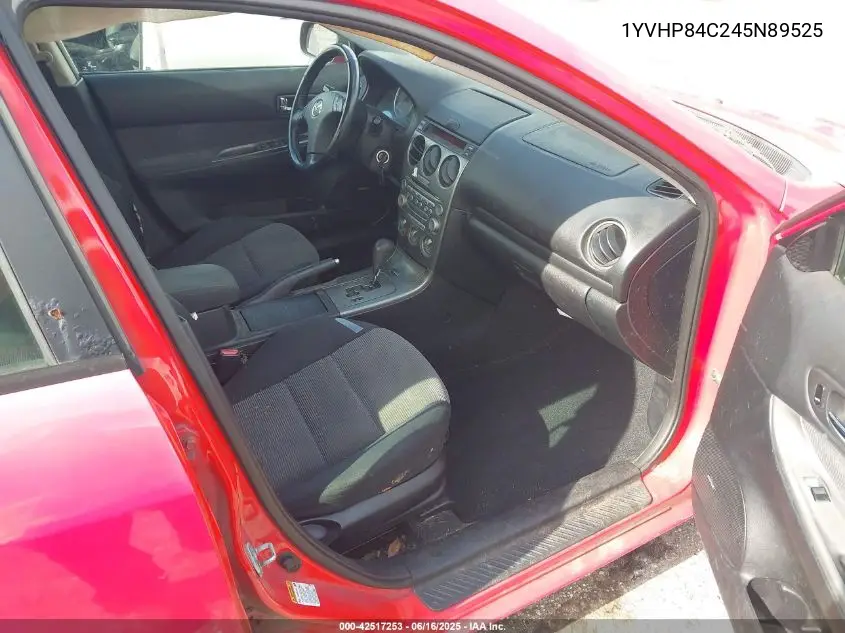 2004 Mazda Mazda6 I VIN: 1YVHP84C245N89525 Lot: 42517253