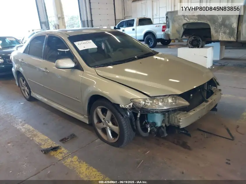 2004 Mazda Mazda6 S VIN: 1YVHP80D845N83856 Lot: 42549641