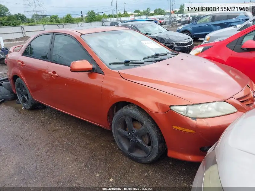 2005 Mazda Mazda6 S Sport VIN: 1YVHP80D455M21966 Lot: 42469587