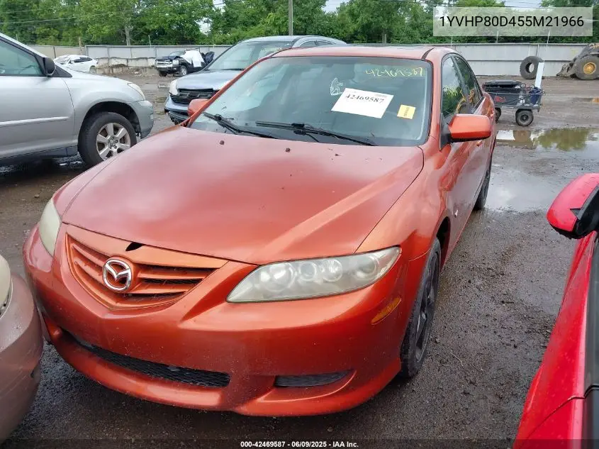 2005 Mazda Mazda6 S Sport VIN: 1YVHP80D455M21966 Lot: 42469587