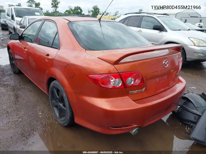 2005 Mazda Mazda6 S Sport VIN: 1YVHP80D455M21966 Lot: 42469587