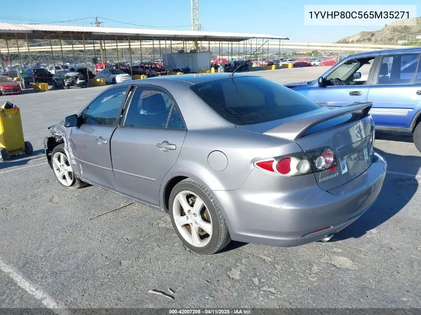 2006 Mazda Mazda6 I Sport VIN: 1YVHP80C565M35271 Lot: 42007206