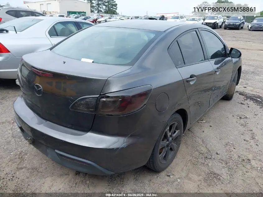 2006 Mazda Mazda6 I VIN: 1YVFP80CX65M58861 Lot: 42143474