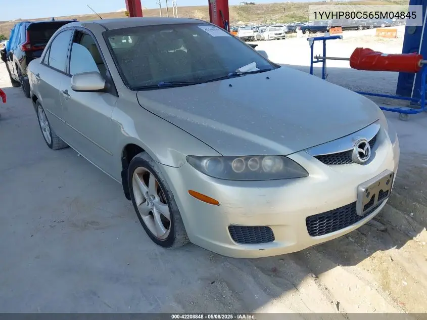 2006 Mazda Mazda6 I VIN: 1YVHP80C565M04845 Lot: 42208848