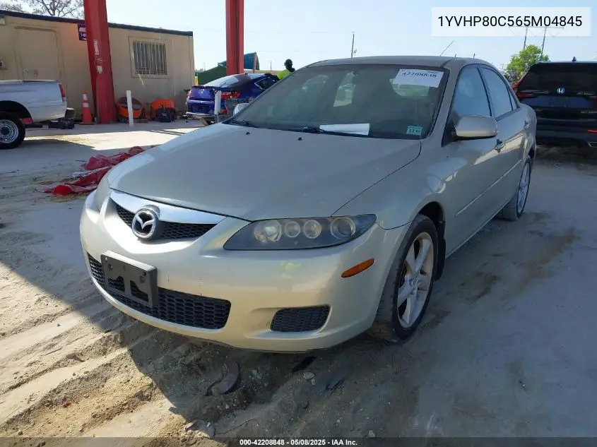 2006 Mazda Mazda6 I VIN: 1YVHP80C565M04845 Lot: 42208848