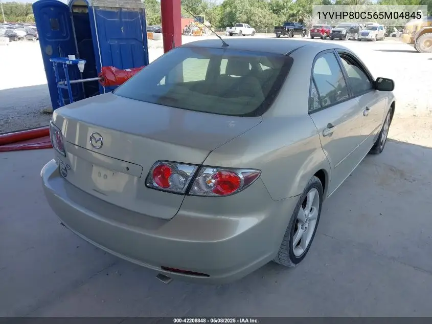 2006 Mazda Mazda6 I VIN: 1YVHP80C565M04845 Lot: 42208848