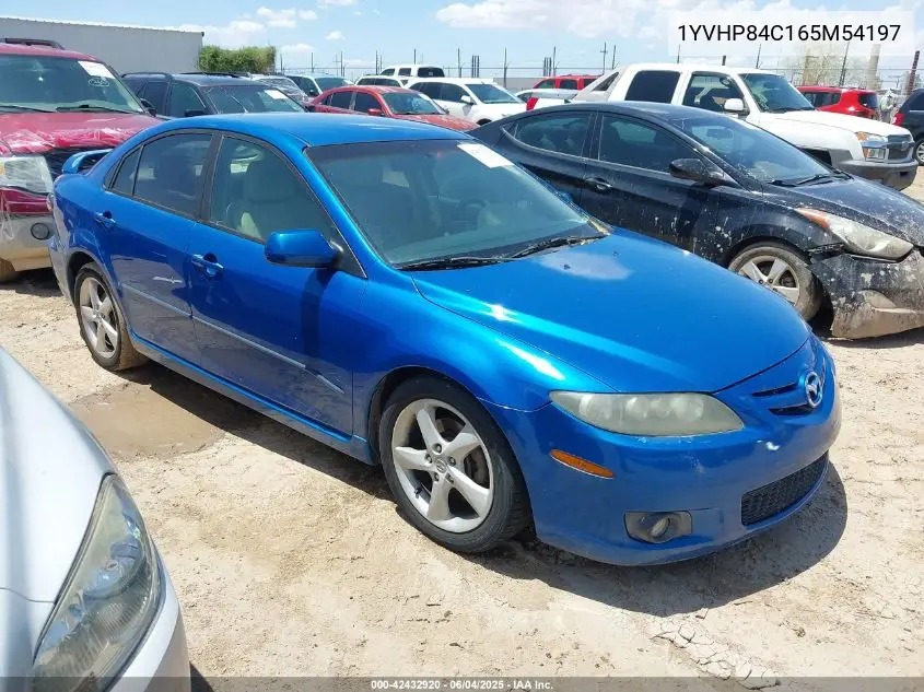 2006 Mazda Mazda6 I Sport VIN: 1YVHP84C165M54197 Lot: 42432920
