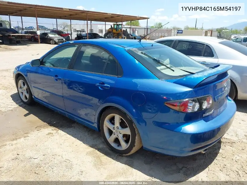 2006 Mazda Mazda6 I Sport VIN: 1YVHP84C165M54197 Lot: 42432920
