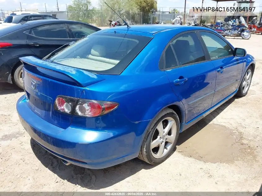 2006 Mazda Mazda6 I Sport VIN: 1YVHP84C165M54197 Lot: 42432920