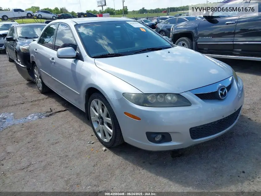 2006 Mazda Mazda6 S Grand Touring VIN: 1YVHP80D665M61676 Lot: 42583446