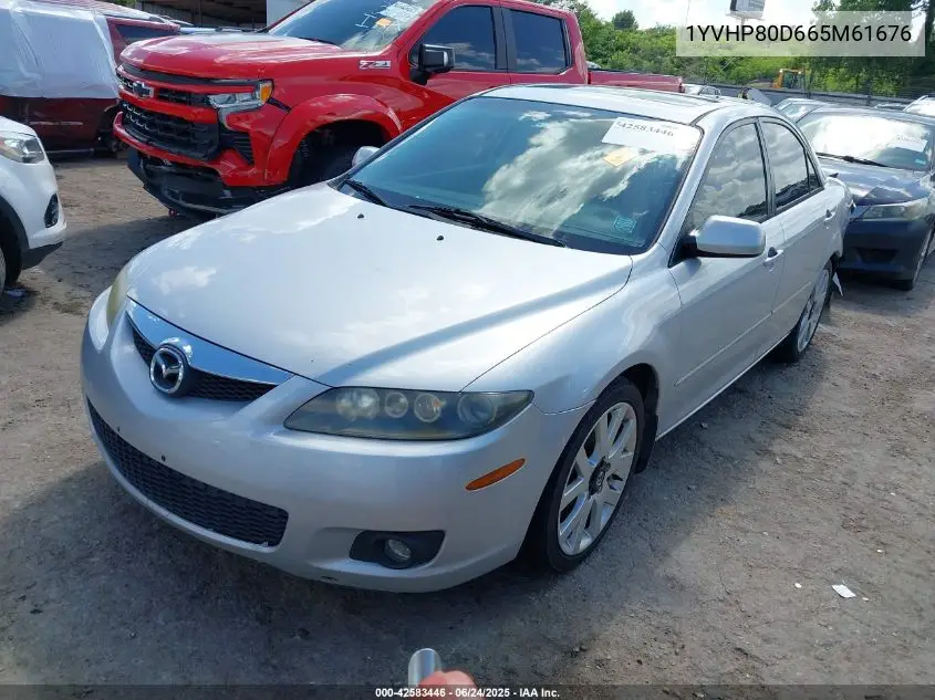 2006 Mazda Mazda6 S Grand Touring VIN: 1YVHP80D665M61676 Lot: 42583446