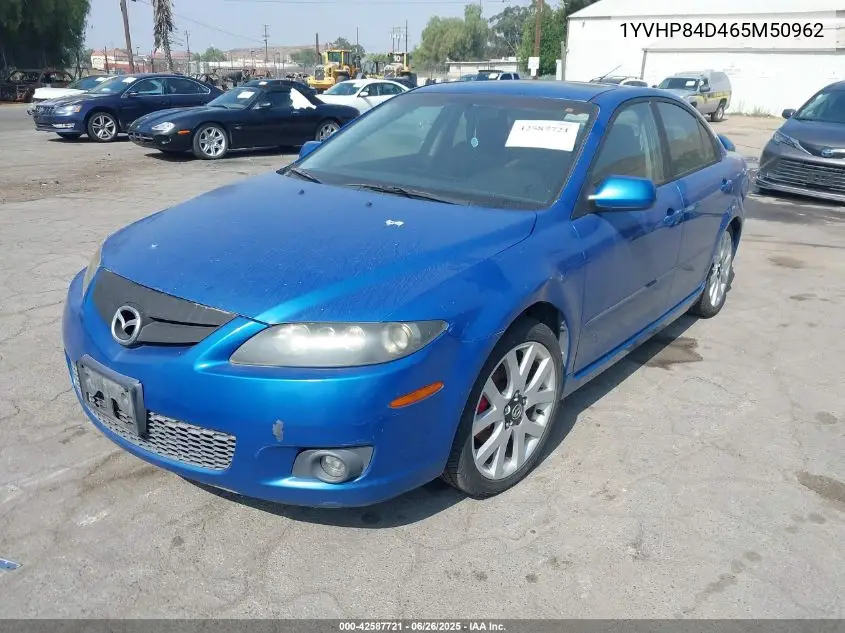 2006 Mazda Mazda6 S Grand Sport VIN: 1YVHP84D465M50962 Lot: 42587721