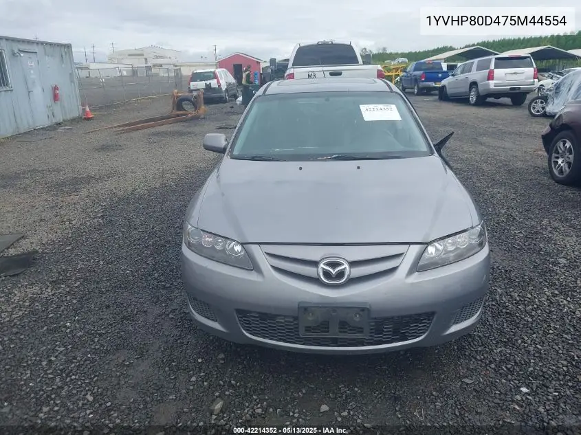 2007 Mazda Mazda6 S Touring VIN: 1YVHP80D475M44554 Lot: 42214352