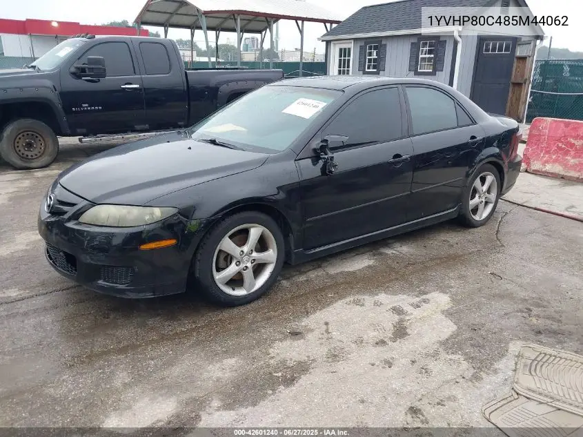 2008 Mazda Mazda6 I Sport Ve VIN: 1YVHP80C485M44062 Lot: 42601240