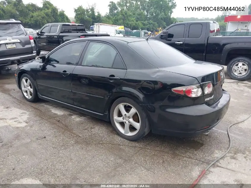 2008 Mazda Mazda6 I Sport Ve VIN: 1YVHP80C485M44062 Lot: 42601240
