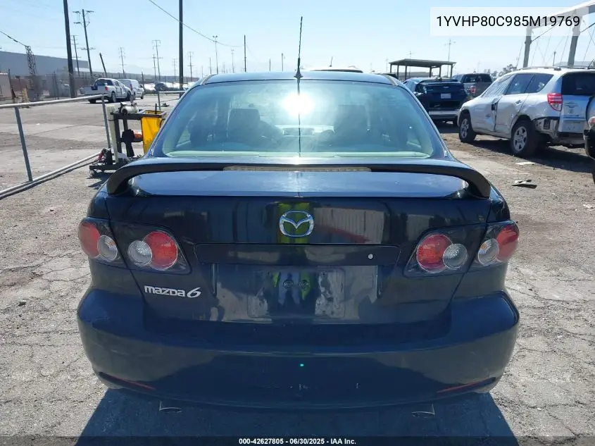2008 Mazda Mazda6 I Sport Ve VIN: 1YVHP80C985M19769 Lot: 42627805