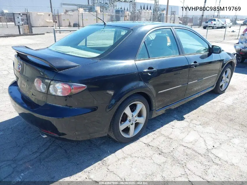 2008 Mazda Mazda6 I Sport Ve VIN: 1YVHP80C985M19769 Lot: 42627805