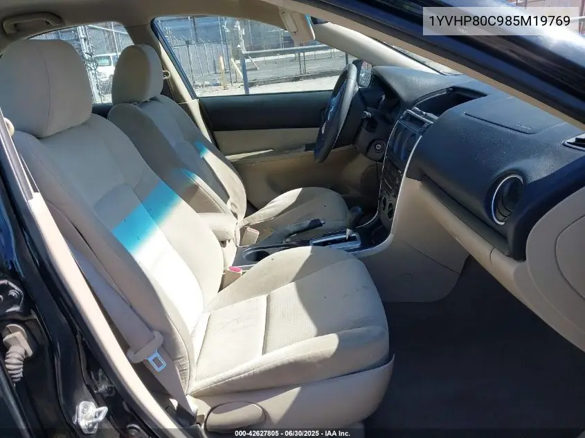 2008 Mazda Mazda6 I Sport Ve VIN: 1YVHP80C985M19769 Lot: 42627805