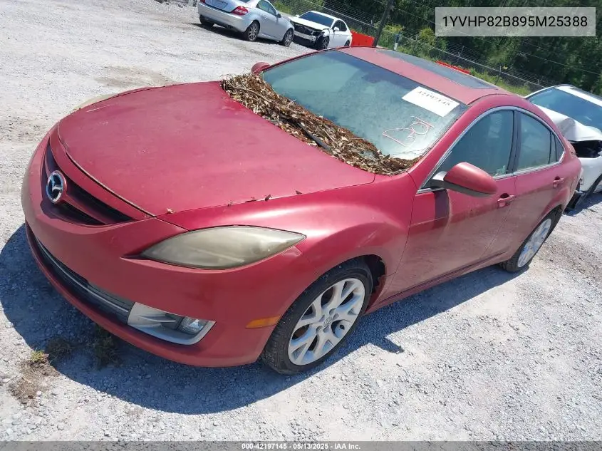 2009 Mazda Mazda6 S Grand Touring VIN: 1YVHP82B895M25388 Lot: 42197145