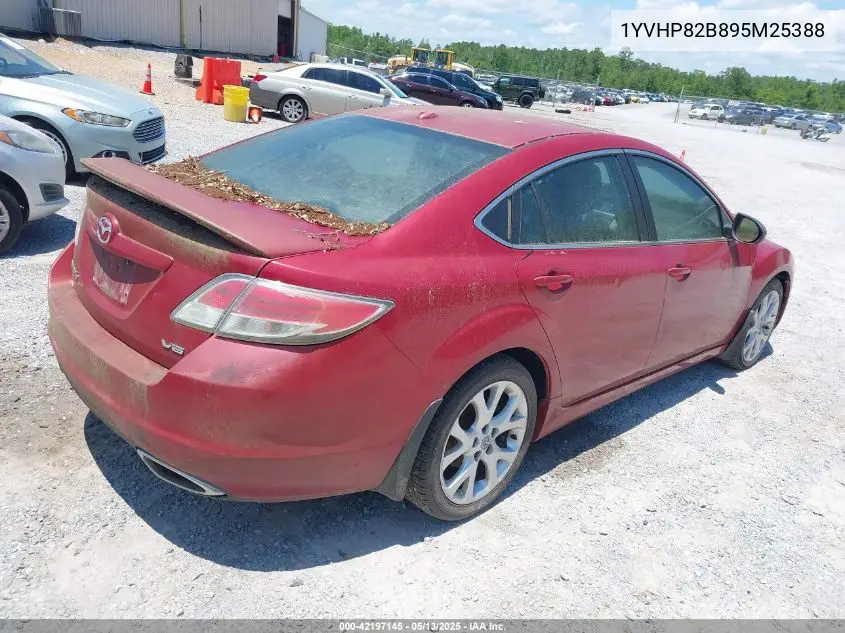 2009 Mazda Mazda6 S Grand Touring VIN: 1YVHP82B895M25388 Lot: 42197145