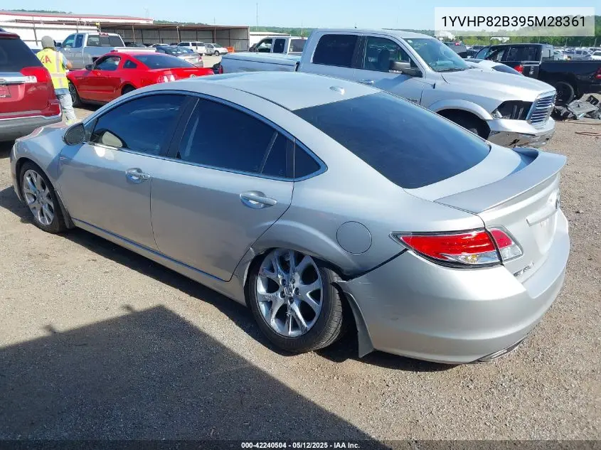 2009 Mazda Mazda6 S Grand Touring VIN: 1YVHP82B395M28361 Lot: 42240504