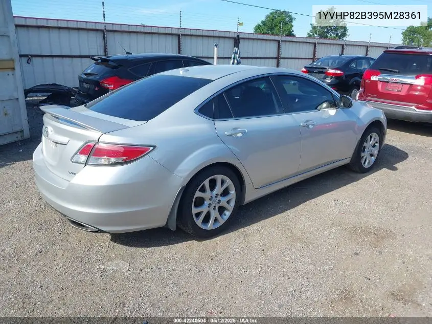 2009 Mazda Mazda6 S Grand Touring VIN: 1YVHP82B395M28361 Lot: 42240504