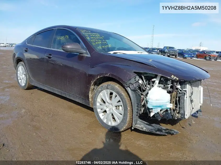 2010 Mazda Mazda6 Gs-I4 VIN: 1YVHZ8BH2A5M50208 Lot: 12283746