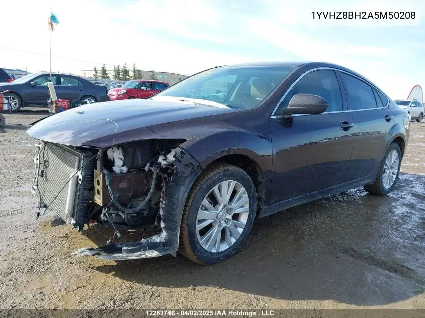 2010 Mazda Mazda6 Gs-I4 VIN: 1YVHZ8BH2A5M50208 Lot: 12283746