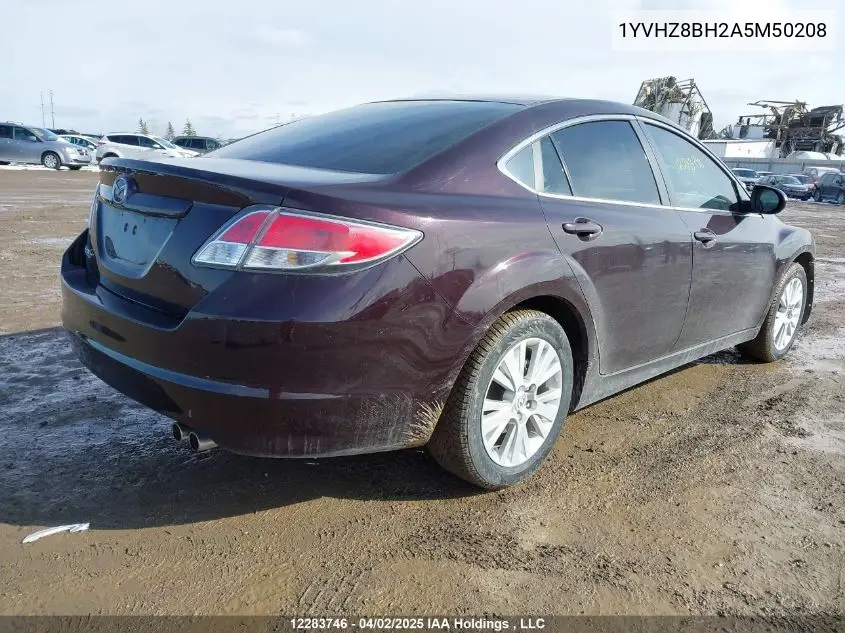 2010 Mazda Mazda6 Gs-I4 VIN: 1YVHZ8BH2A5M50208 Lot: 12283746