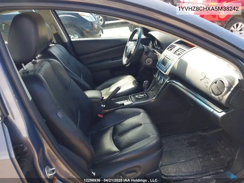 2010 Mazda 6 I VIN: 1YVHZ8CHXA5M38242 Lot: 12298936