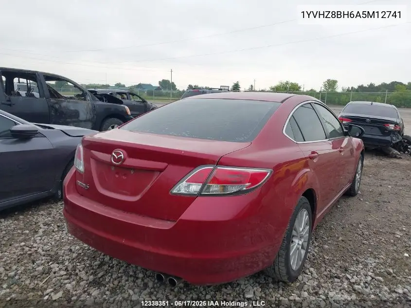 2010 Mazda 6 I VIN: 1YVHZ8BH6A5M12741 Lot: 12338351
