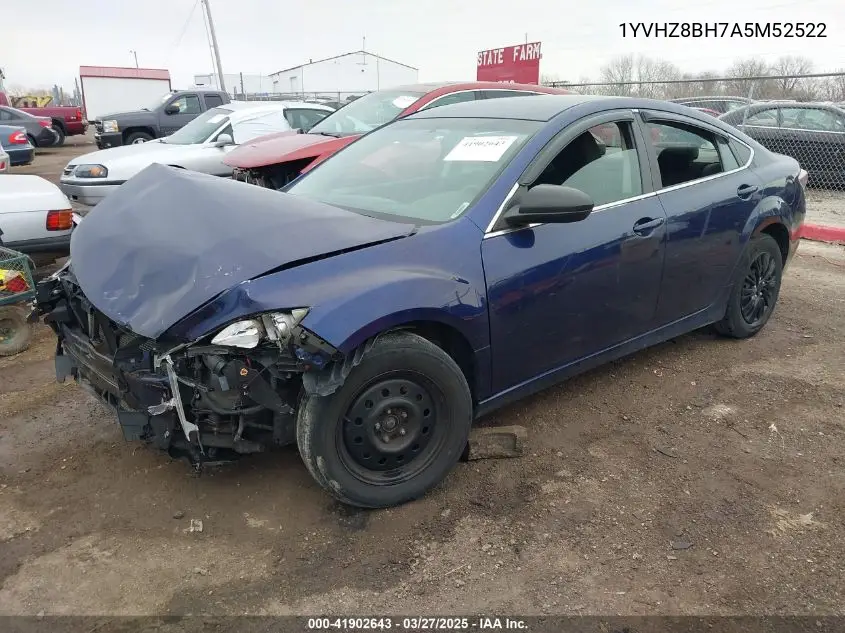 2010 Mazda Mazda6 I Sport VIN: 1YVHZ8BH7A5M52522 Lot: 41902643