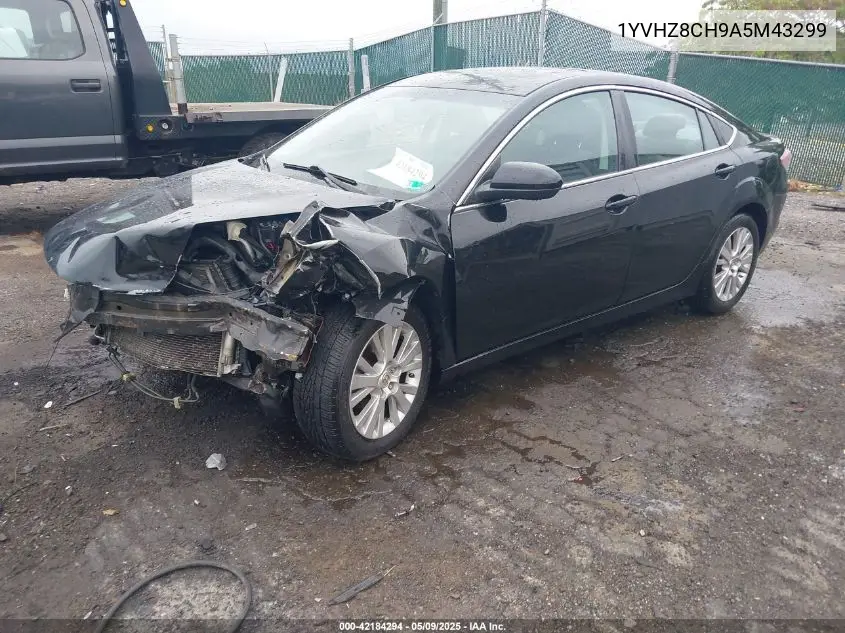 2010 Mazda Mazda6 I Touring Plus VIN: 1YVHZ8CH9A5M43299 Lot: 42184294