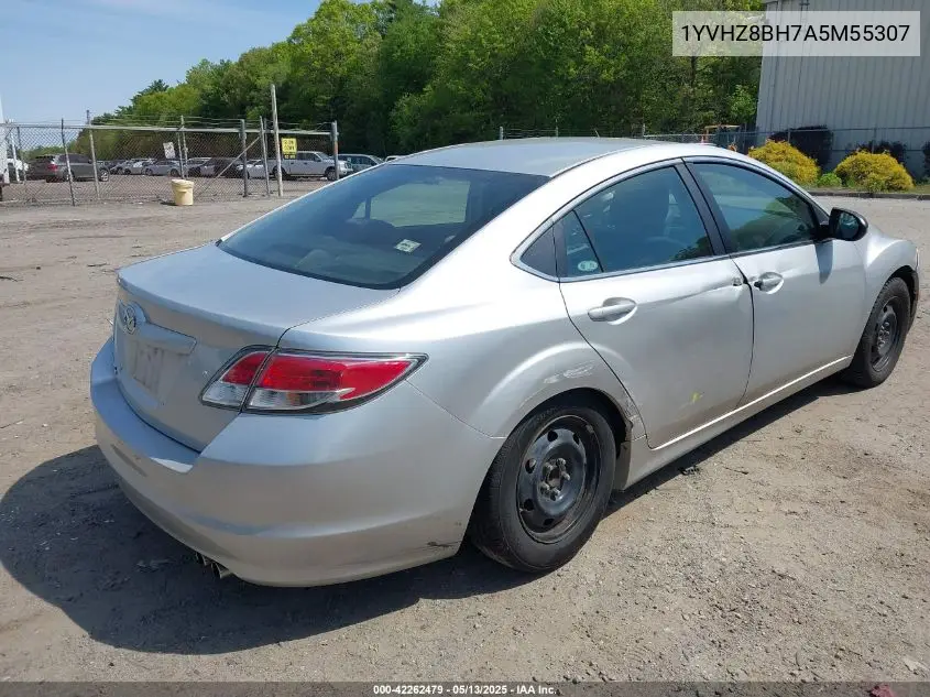 2010 Mazda Mazda6 I Sport VIN: 1YVHZ8BH7A5M55307 Lot: 42262479
