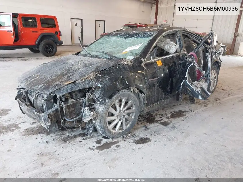 2011 Mazda Mazda6 I Touring VIN: 1YVHZ8CH5B5M00936 Lot: 42210035