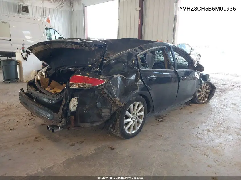 2011 Mazda Mazda6 I Touring VIN: 1YVHZ8CH5B5M00936 Lot: 42210035