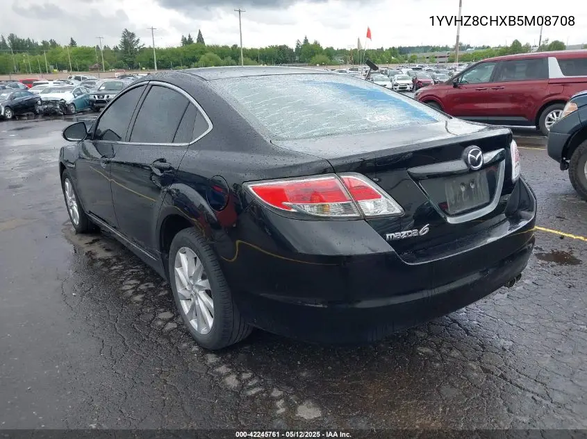 2011 Mazda Mazda6 I Touring Plus VIN: 1YVHZ8CHXB5M08708 Lot: 42245761