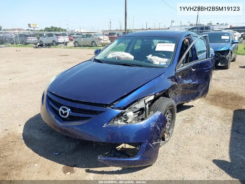2011 Mazda Mazda6 I Sport VIN: 1YVHZ8BH2B5M19123 Lot: 42265018