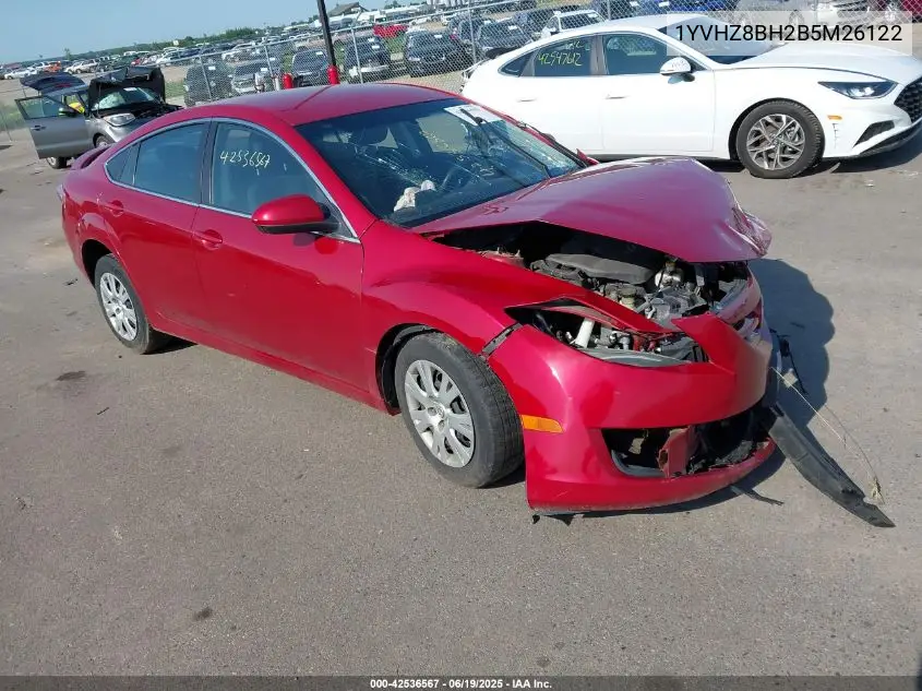 2011 Mazda Mazda6 I Sport VIN: 1YVHZ8BH2B5M26122 Lot: 42536567