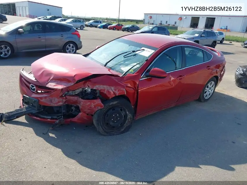 2011 Mazda Mazda6 I Sport VIN: 1YVHZ8BH2B5M26122 Lot: 42536567