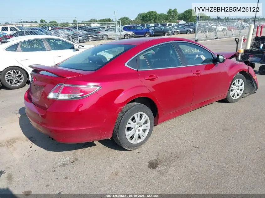 2011 Mazda Mazda6 I Sport VIN: 1YVHZ8BH2B5M26122 Lot: 42536567