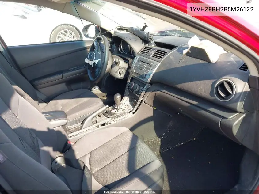 2011 Mazda Mazda6 I Sport VIN: 1YVHZ8BH2B5M26122 Lot: 42536567