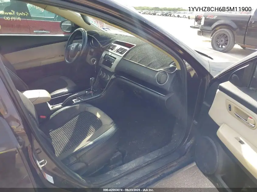 2011 Mazda Mazda6 I Touring Plus VIN: 1YVHZ8CH6B5M11900 Lot: 42553074