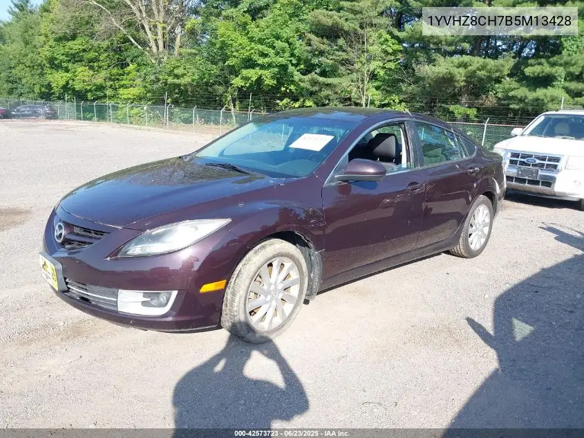 2011 Mazda Mazda6 I Touring VIN: 1YVHZ8CH7B5M13428 Lot: 42573723