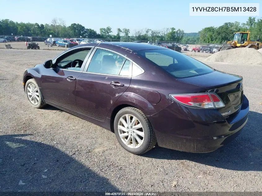 2011 Mazda Mazda6 I Touring VIN: 1YVHZ8CH7B5M13428 Lot: 42573723