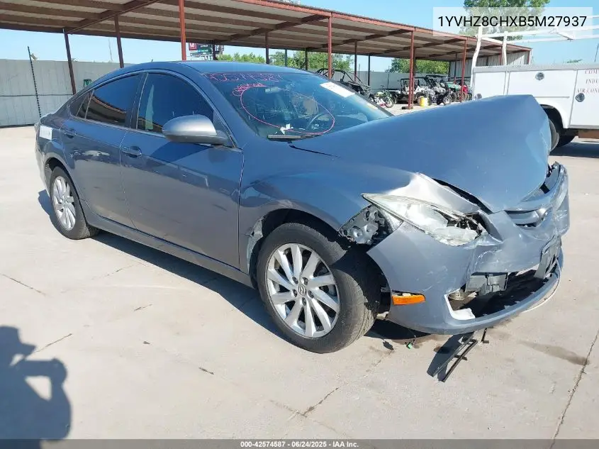 2011 Mazda Mazda6 I Touring VIN: 1YVHZ8CHXB5M27937 Lot: 42574587