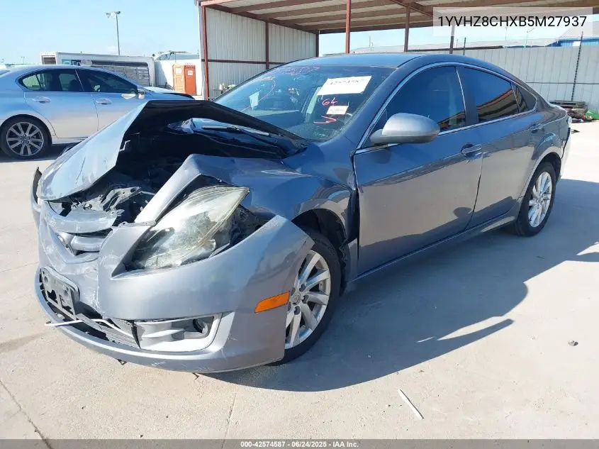 2011 Mazda Mazda6 I Touring VIN: 1YVHZ8CHXB5M27937 Lot: 42574587