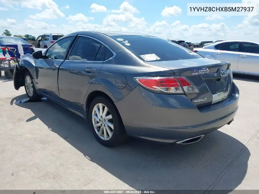 2011 Mazda Mazda6 I Touring VIN: 1YVHZ8CHXB5M27937 Lot: 42574587