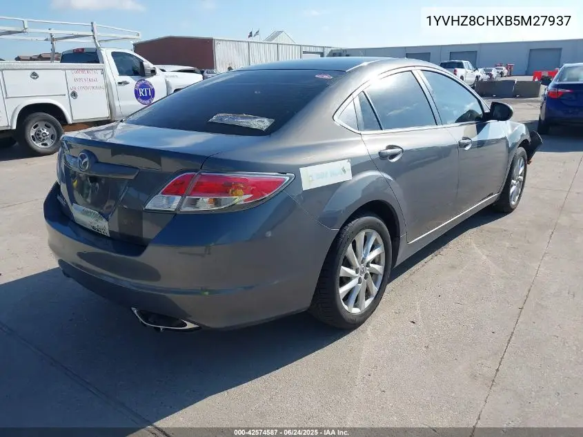 2011 Mazda Mazda6 I Touring VIN: 1YVHZ8CHXB5M27937 Lot: 42574587